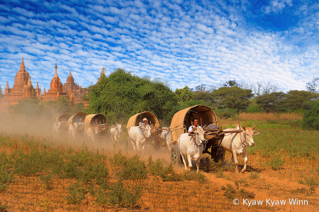 View of Bagan, Myanmar