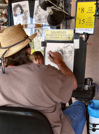 Sidewalk Artist