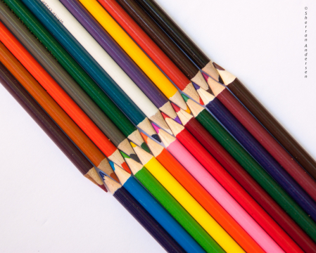 P is for Pencil Crayons