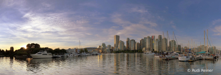 Boats & buildings, Vancouver BC