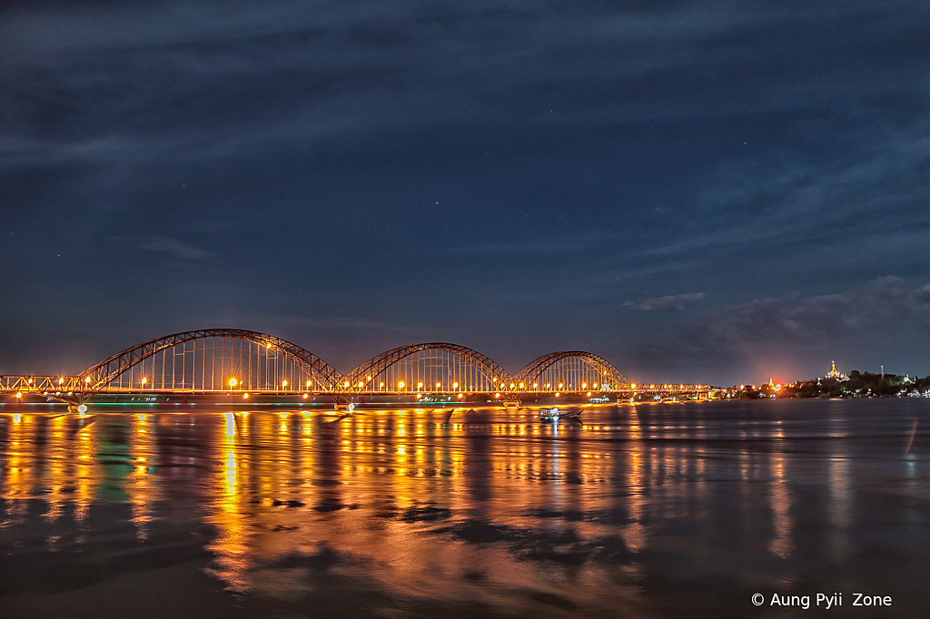 Bridge in night view