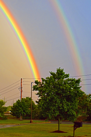 A Rare Double Rainbow
