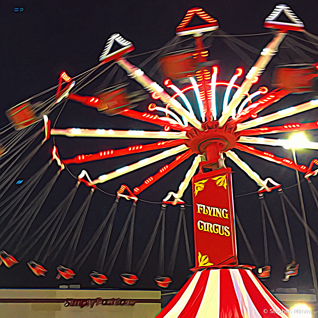 Flying Circus  (night fair series) - ID: 15946216 © Stephen Mimms