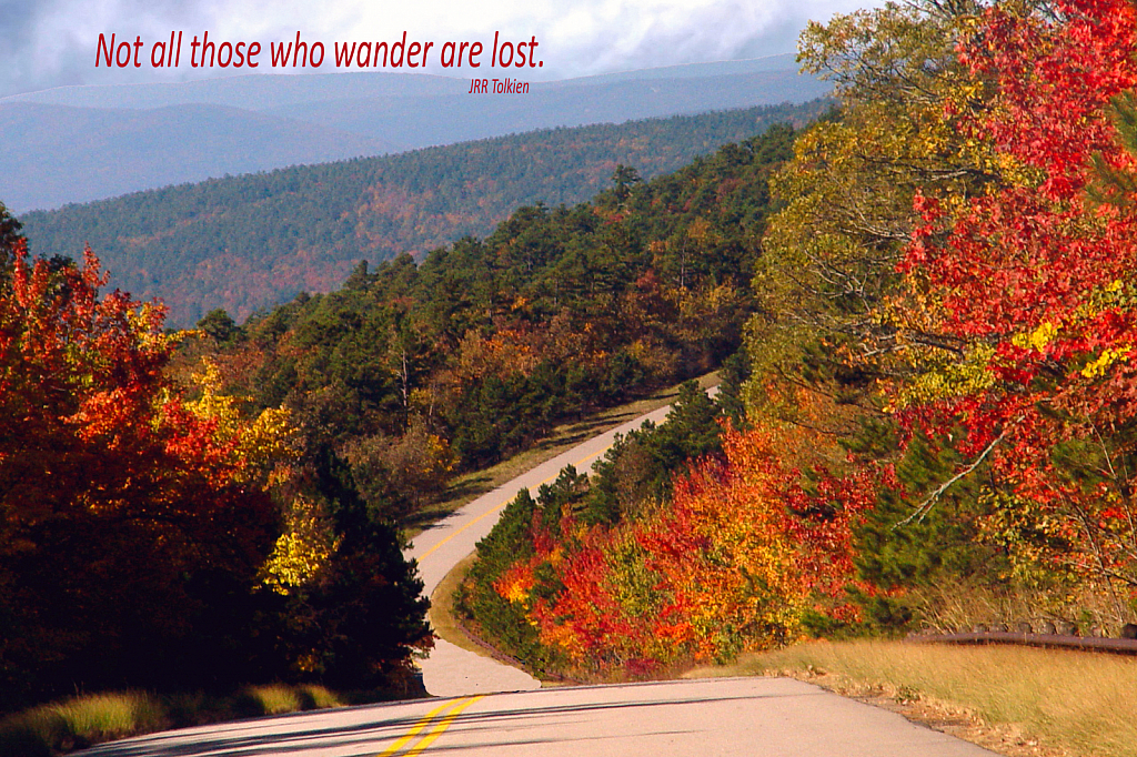 Not All Those Who Wander Are Lost