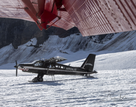 Atop a Glacier