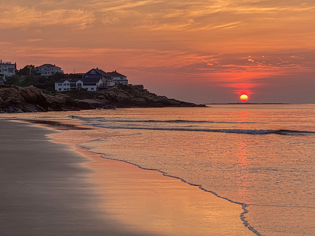 Sunrise in Gloucester This Morning