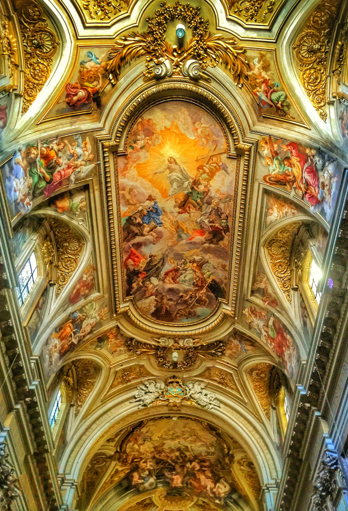 ~ ~ THE CEILING OF ST. PETER’S BASILICA ~ ~ 