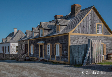 Buildings at Fortress Louisbourg, Sydney, NS