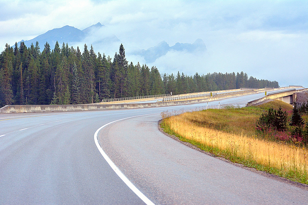 Bending through the Rockies