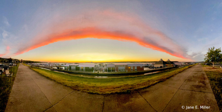 Fisheye Pano Sunset