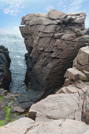 Thunder Hole in Arcadia Nat Park...