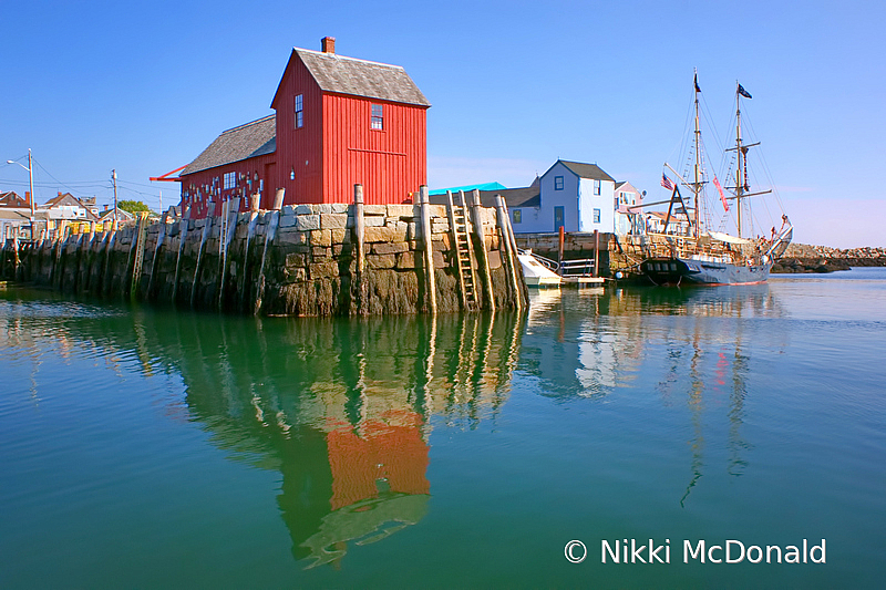 Motif #1 and Tall Ship