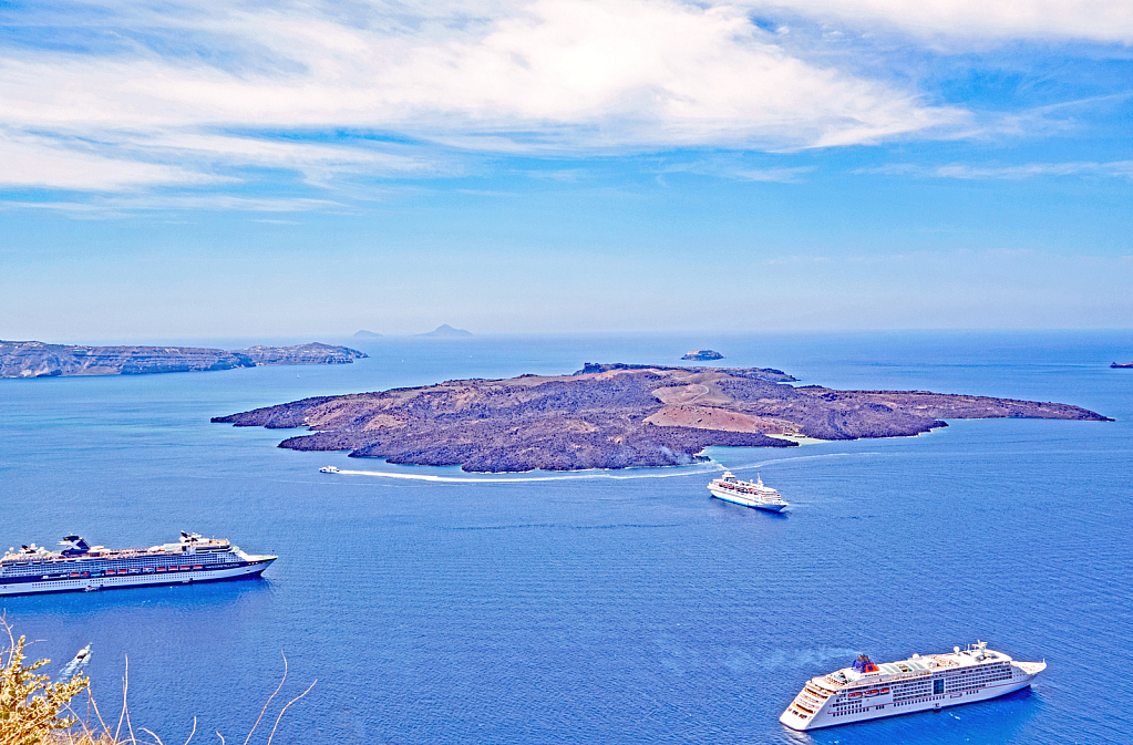 Santorini island