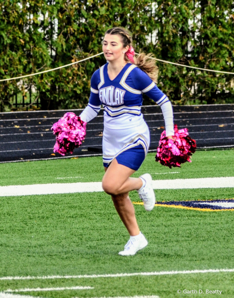 Cheerleader on the Run