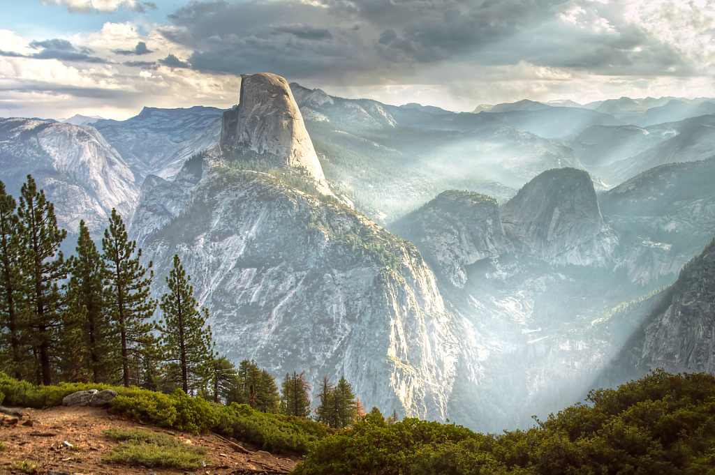 Yosemite - West of Half Dome