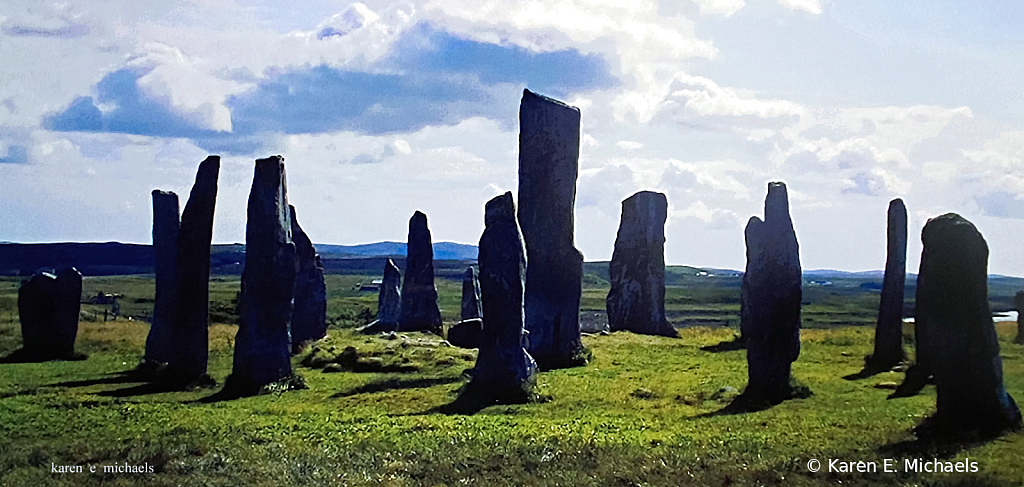 Callanish Stones - ID: 15959444 © Karen E. Michaels