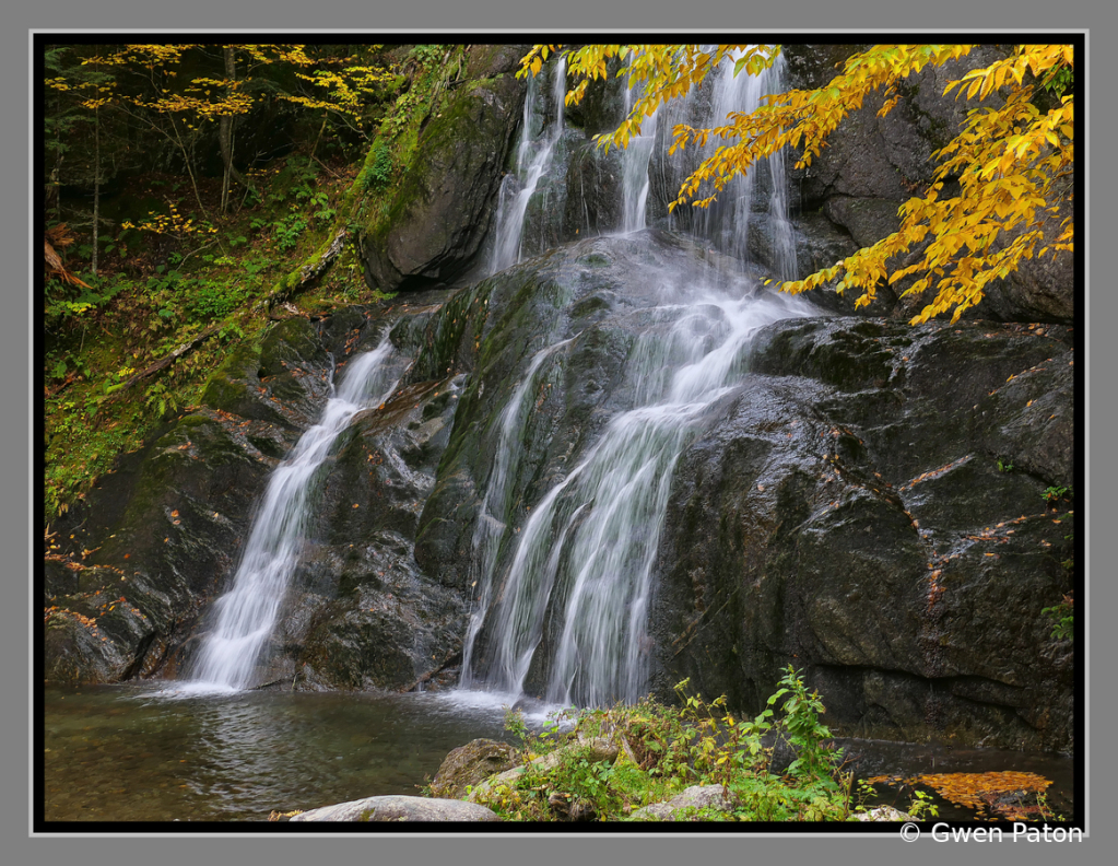 Waterfall in the Green Mountains