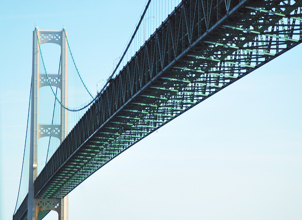 Under The Mackinac Bridge, MI - ID: 15961431 © Don Young
