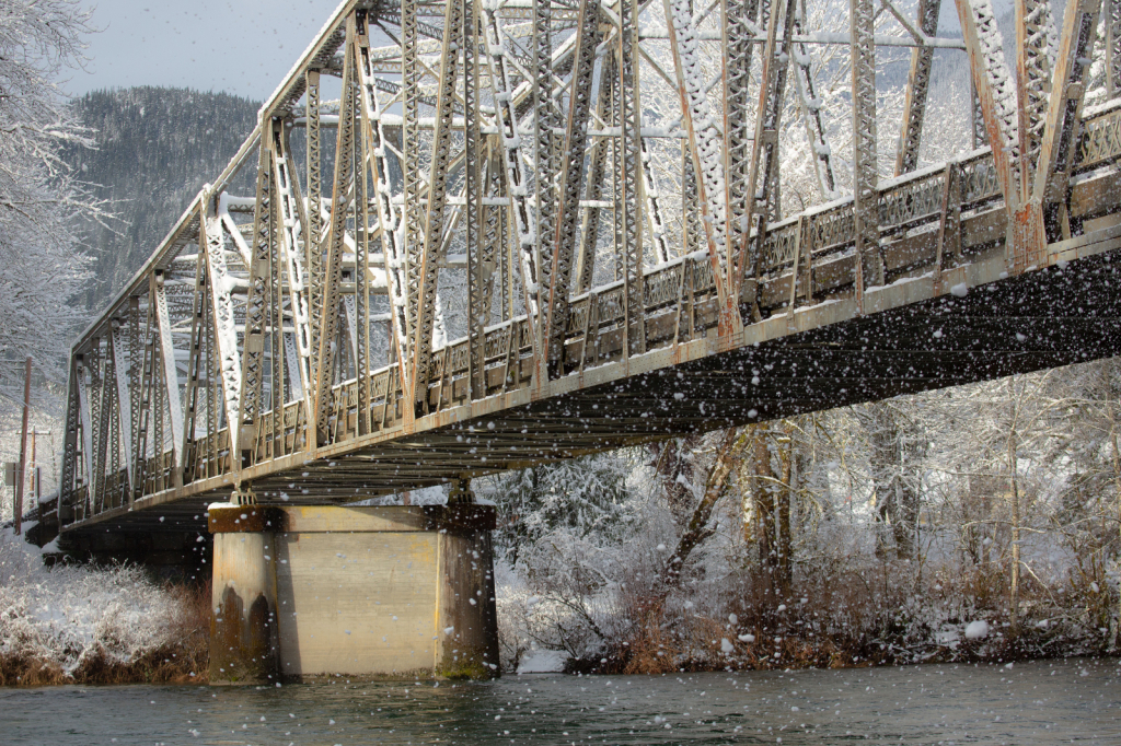 Bridge Over the Skagit River