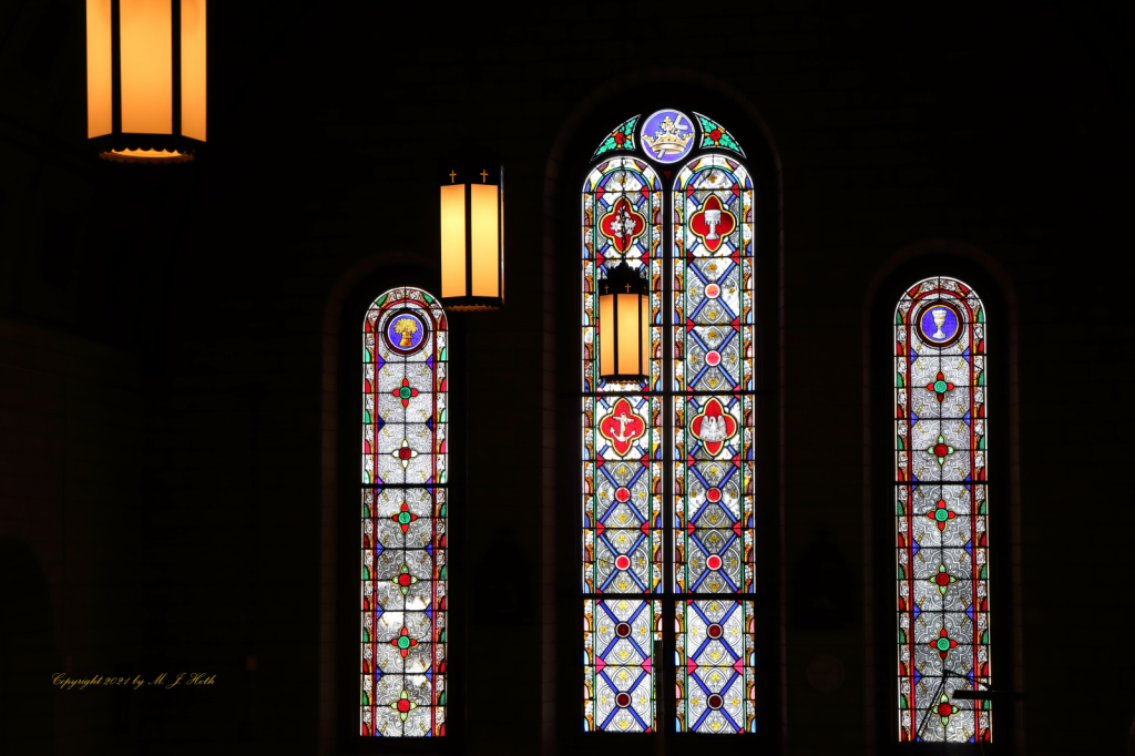 Rear windows - Rose Chapel