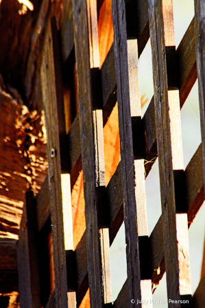 a game of wood and light.....