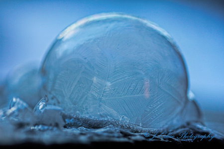 Frozen Soap Bubble!