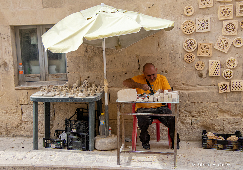 Stone Carver - ID: 15968746 © Patricia A. Casey