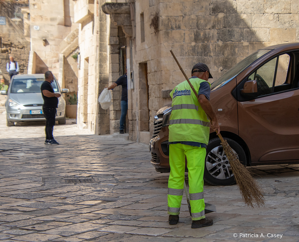 The Street Sweeper  - ID: 15968748 © Patricia A. Casey