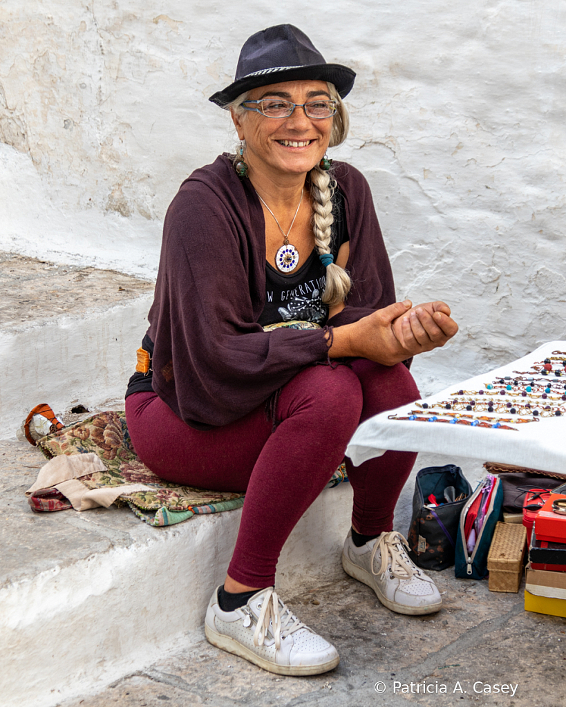 Street Vendor Artist - ID: 15968752 © Patricia A. Casey