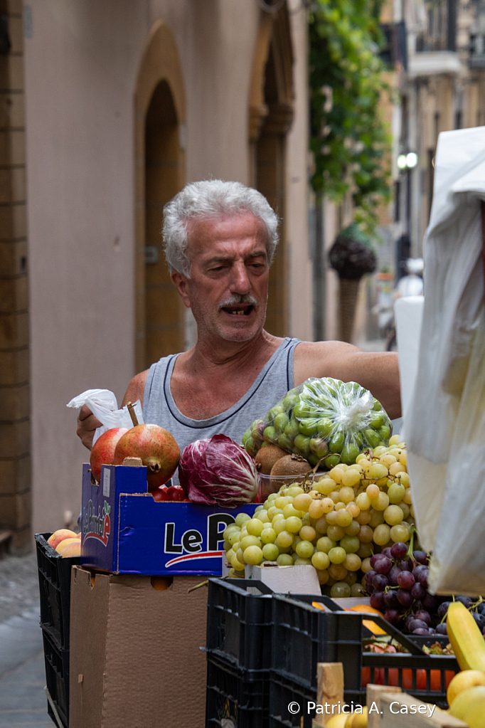 Fruit and Vegetable Vendor - ID: 15968756 © Patricia A. Casey