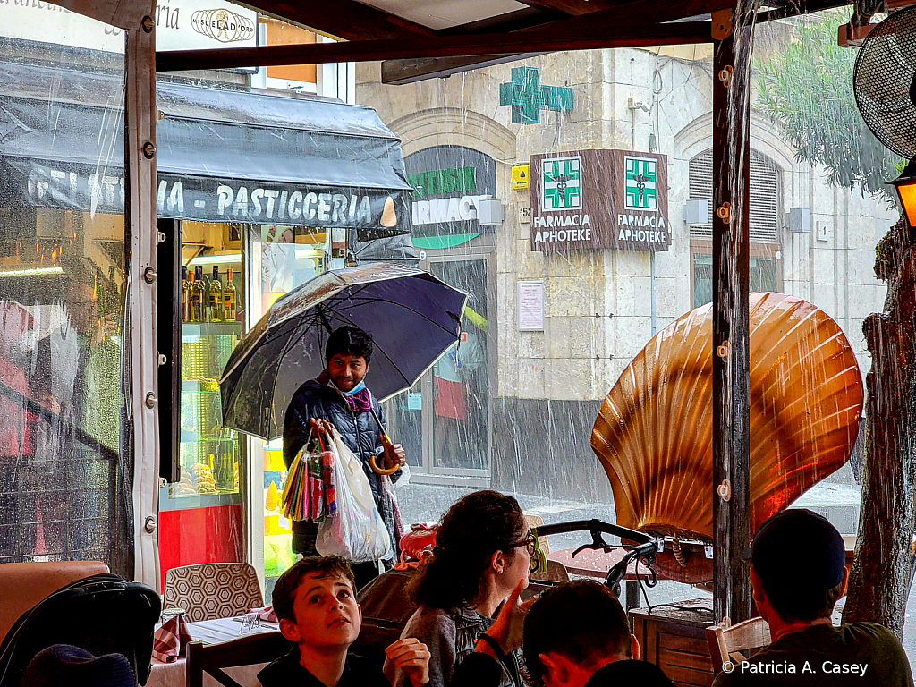 Umbrella Man - ID: 15968781 © Patricia A. Casey
