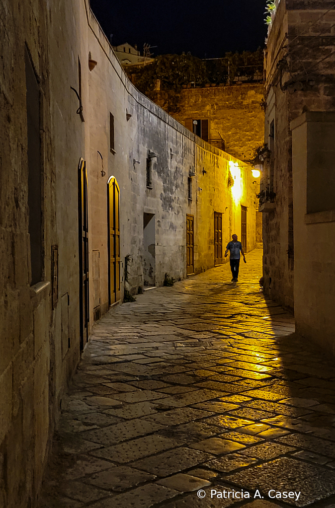 Lonely Walk Home - ID: 15968790 © Patricia A. Casey