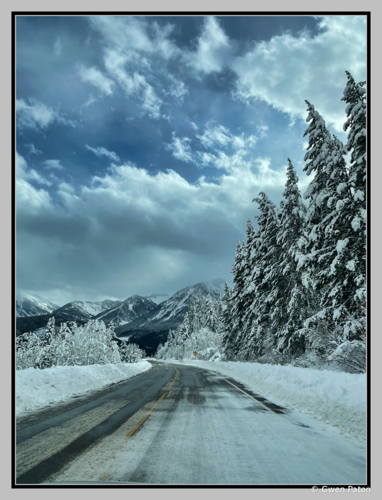 Snow over McClure Pass