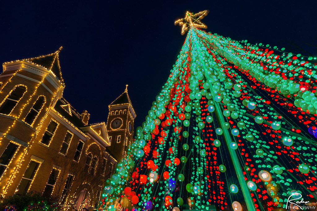 Courthouse at Christmas