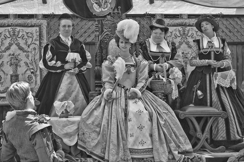 The Queen and Her Court - ID: 15973603 © Kelley J. Heffelfinger