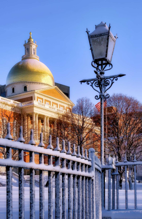 The Massachusetts State House