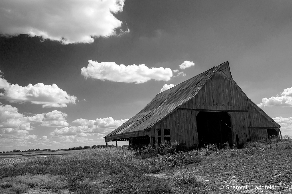 OldBarnBWsmall - ID: 15978032 © Sharon L. Langfeldt