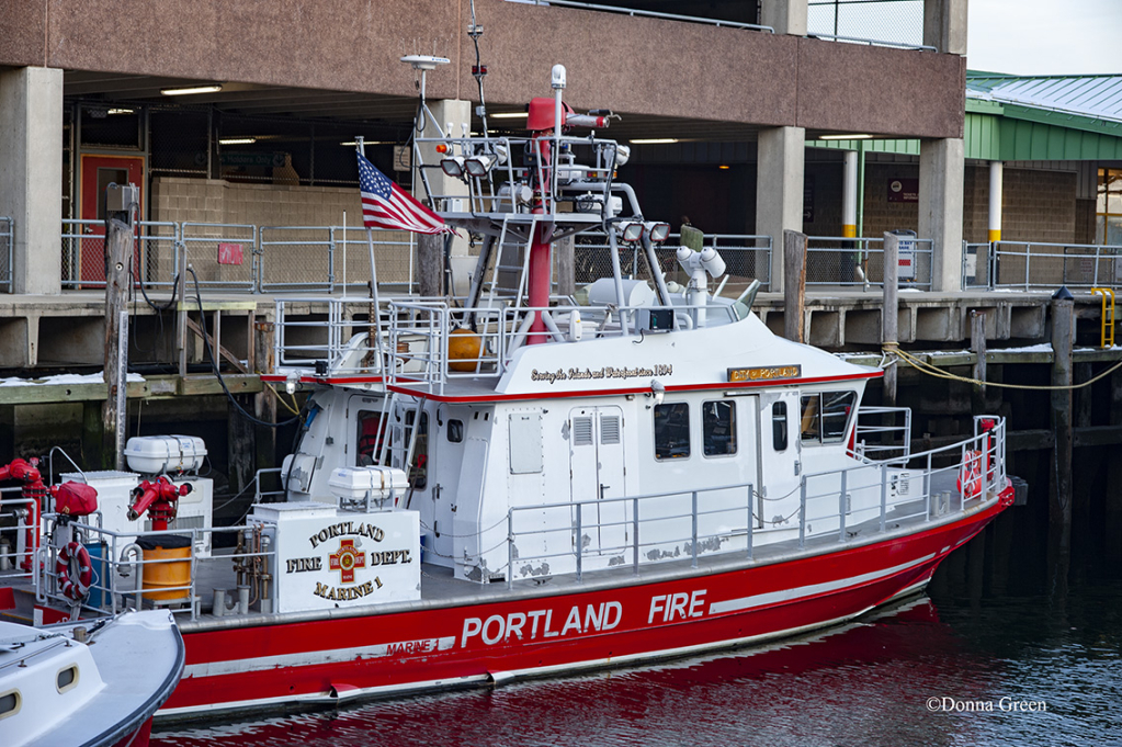 Portland Fire Boat - ID: 15979417 © Robert/Donna Green
