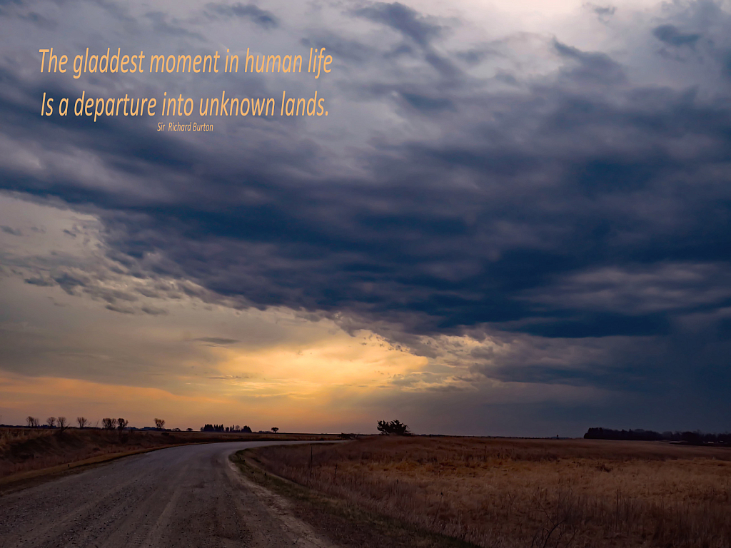 A Departure Into  Unknown Lands