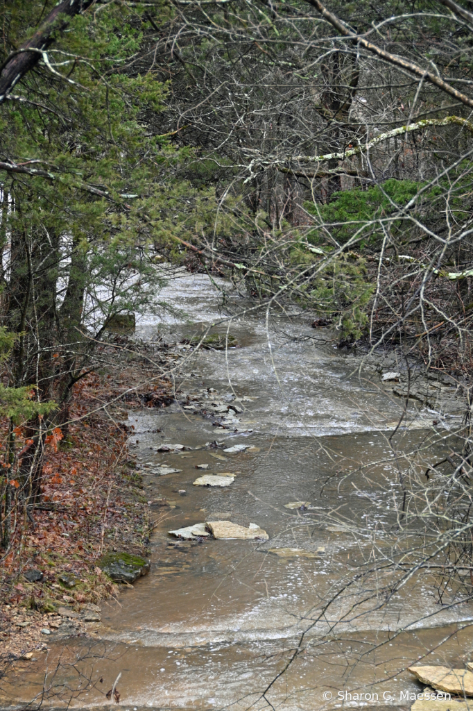 Water stairway