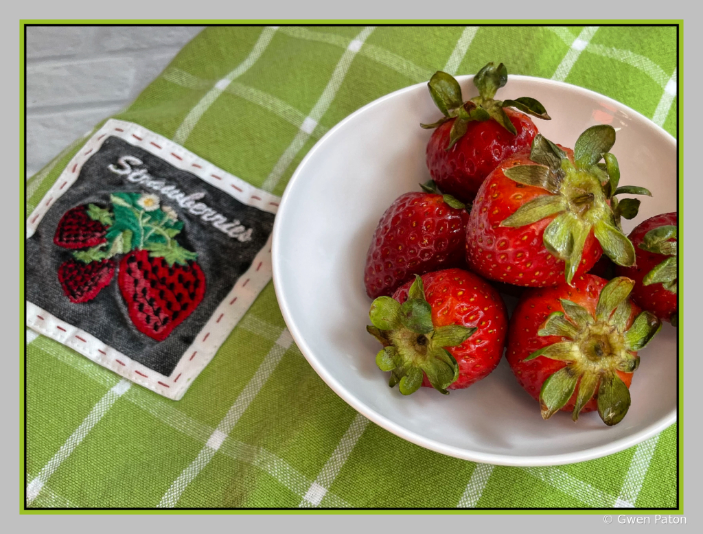 Sweet Red Strawberries