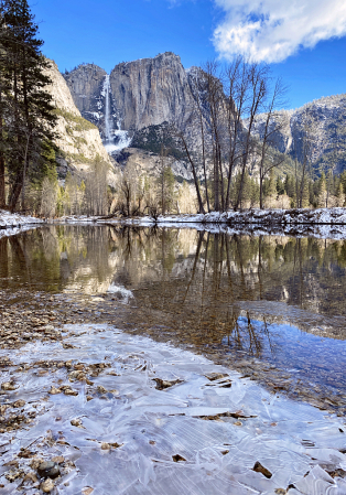Ice on Yosemite