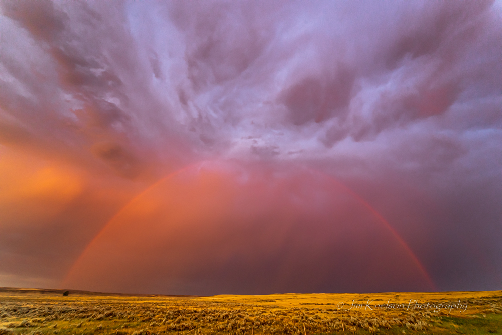 Prairie Rainbow Southern Alberta - ID: 15984375 © Jim D. Knelson