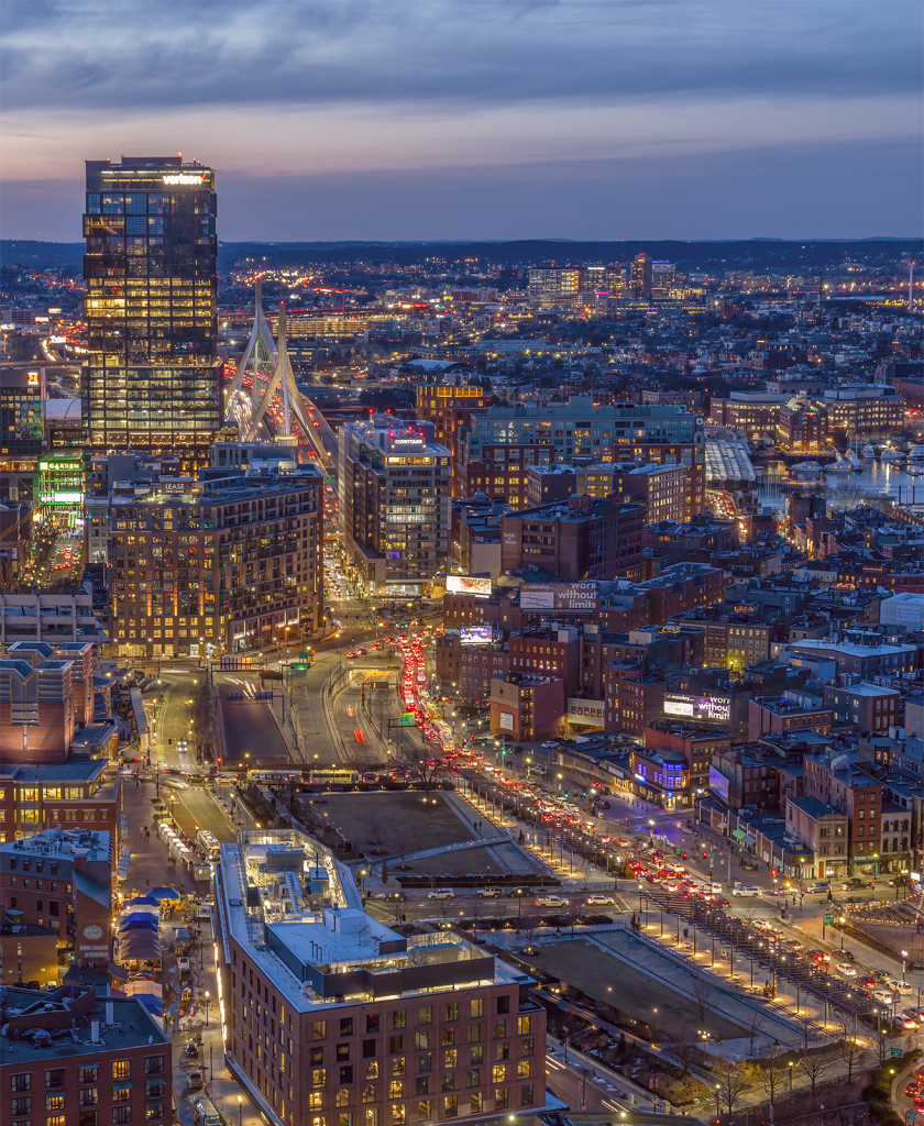 Boston at Dusk