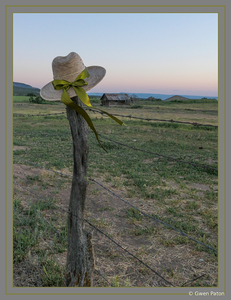 Hat on Post