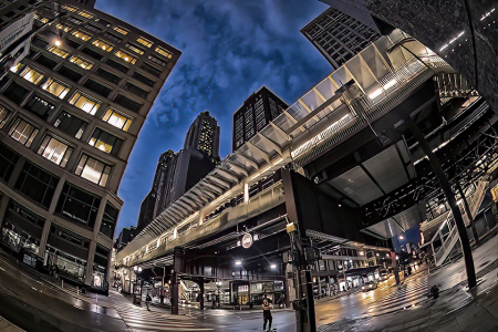 Washington & Wabash Aves (Chicago Loop)