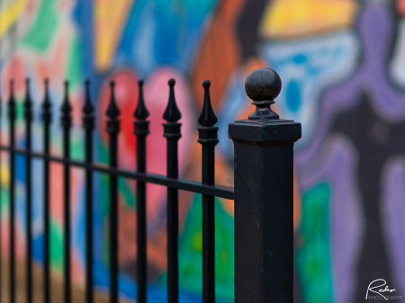 Fence and Mural