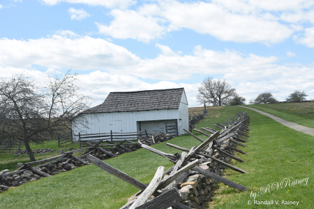 One of the battle field picket fences...