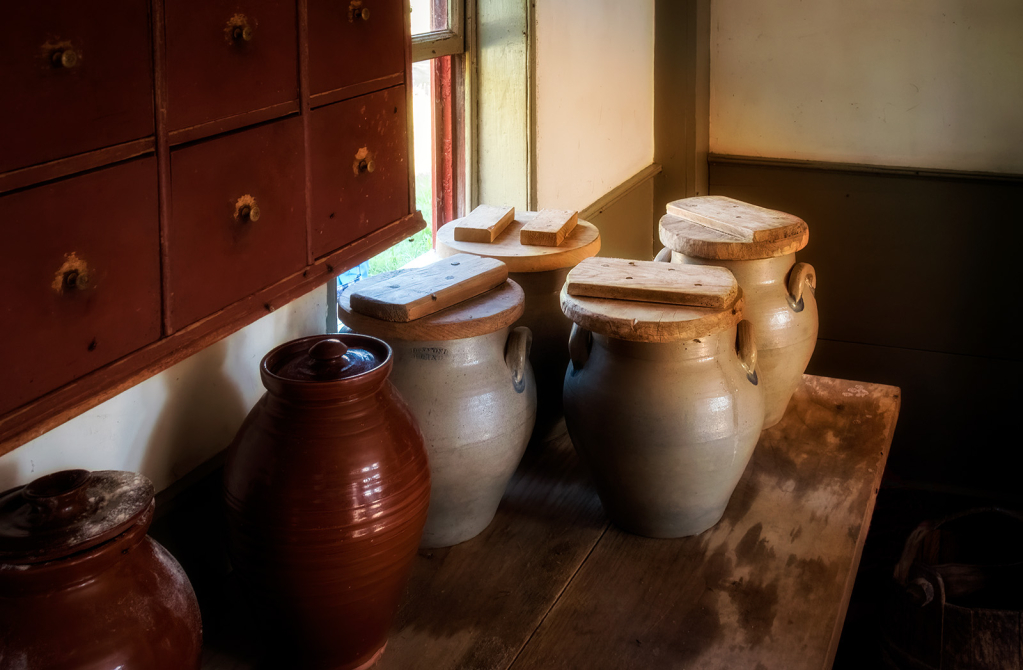 Crockery in the Kitchen