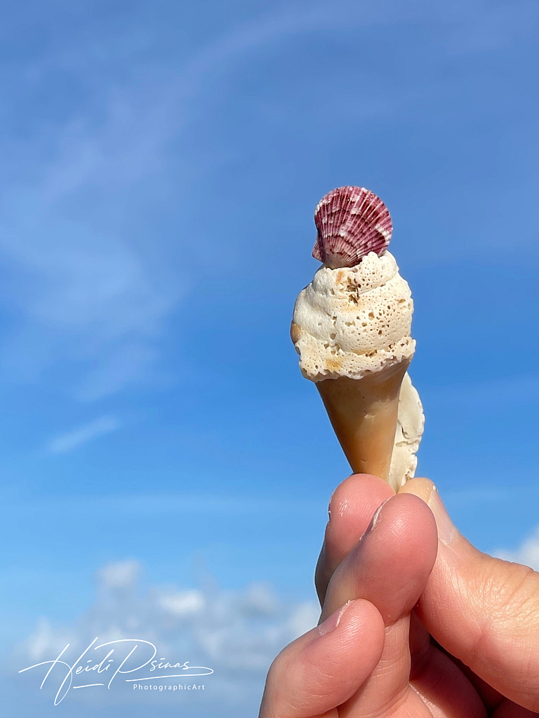 Ice Cream Cone with a Cherry on Top